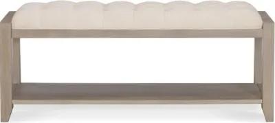 Del Mar Sand Beige Bed Bench