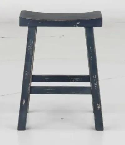 Beach Haven Blue Counter Height Stool