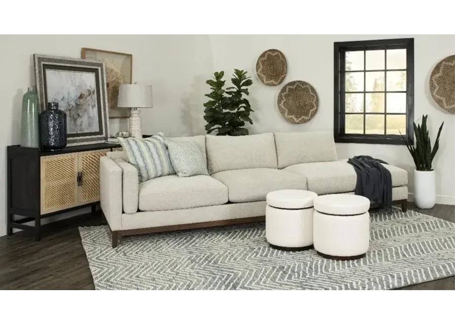 Kelsey Dove Beige 2 Piece Sectional