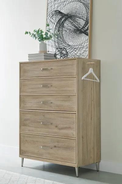 Morgan Acacia Wood Chest of Drawers