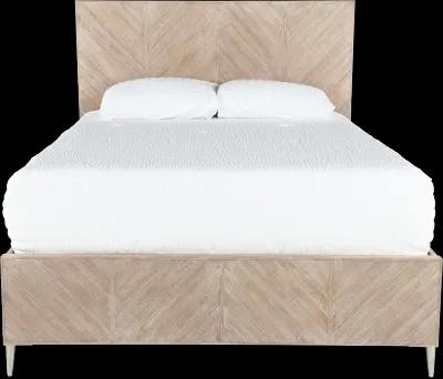 Morgan Acacia Wood King Bed