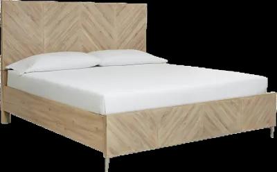 Morgan Acacia Wood King Bed