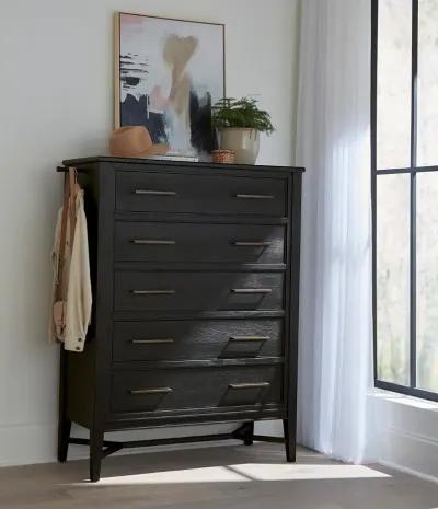 Callahan Black Chest of Drawers