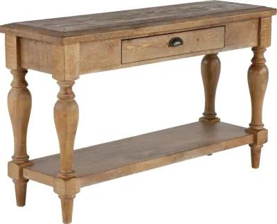 Augusta Brown Sofa Table