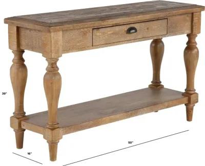 Augusta Brown Sofa Table