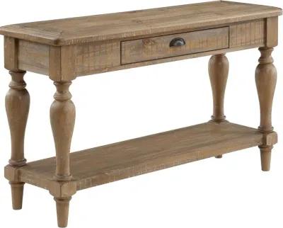 Augusta Brown Sofa Table