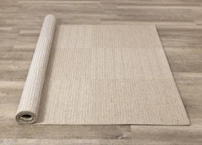 Peak Beige Wool 8 x 10 Area Rug