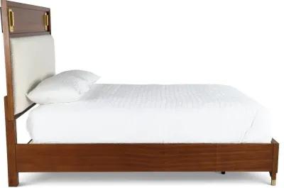 Margo Walnut Brown Queen Storage Bed