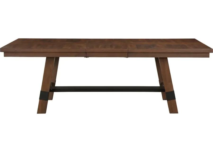 Nordic Brown Dining Table