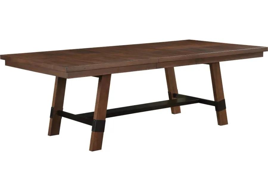 Nordic Brown Dining Table