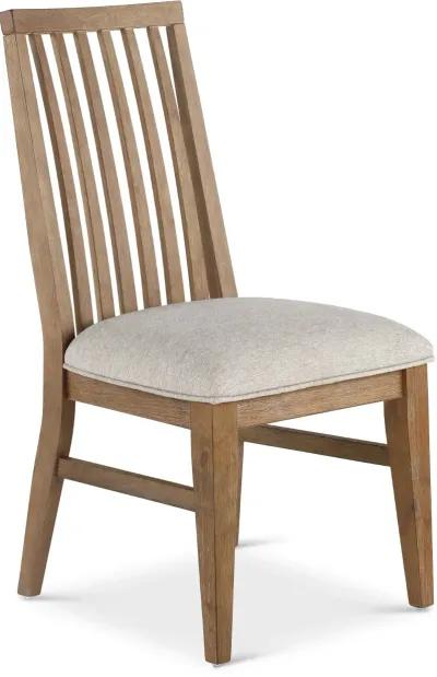 Loft Harbor Weathered Oak Side Chair