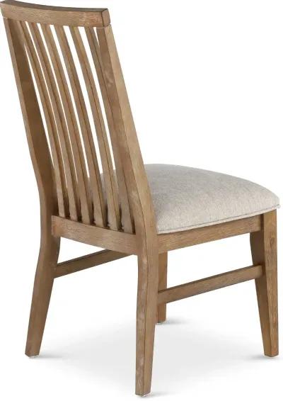 Loft Harbor Weathered Oak Side Chair