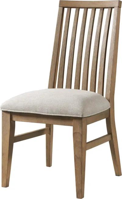 Loft Harbor Weathered Oak Side Chair