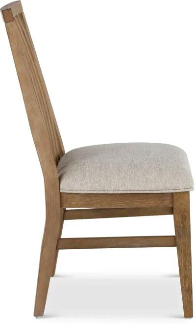 Loft Harbor Weathered Oak Side Chair