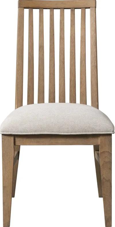 Loft Harbor Weathered Oak Side Chair