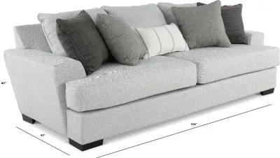 Renegade Pewter Gray Sofa