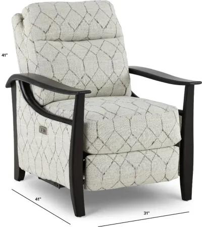 Crave Tivoli Smoke High-Leg Rocker Recliner