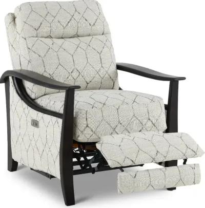 Crave Tivoli Smoke High-Leg Rocker Recliner