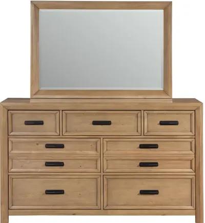 Brayden Light Brown Dresser