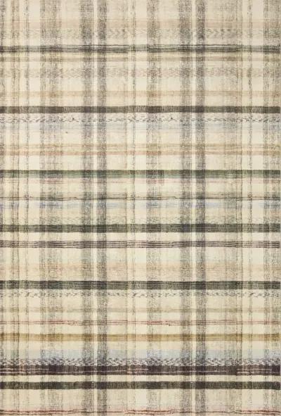 Humphrey 5 x 7 Ivory Plaid Area Rug