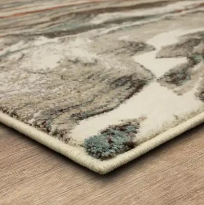 Soiree 8 x 11 Pearl River Alabaster Area Rug