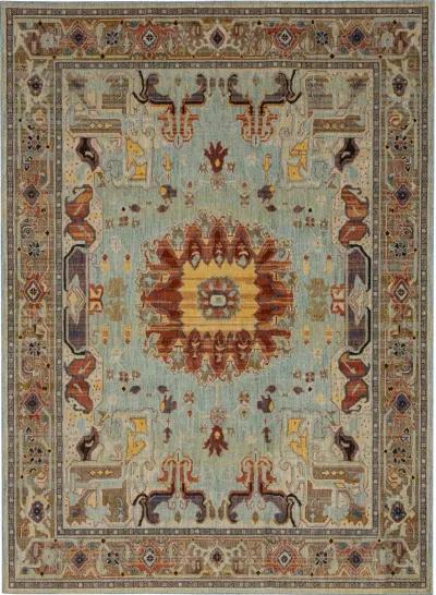 Pandora 5 x 8 Covetous Blue Area Rug