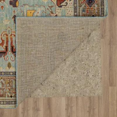 Pandora 8 x 11 Covetous Blue Area Rug