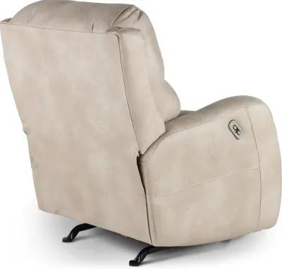 Asher Buff Beige Power Rocker Recliner