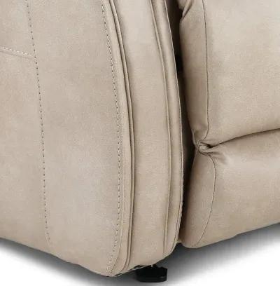 Asher Buff Beige Power Rocker Recliner