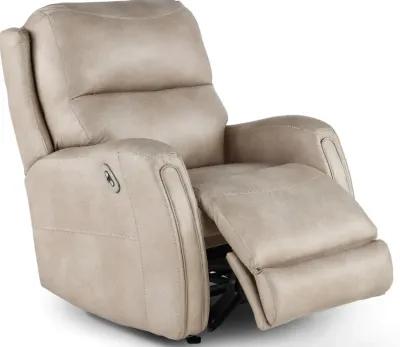 Asher Buff Beige Power Rocker Recliner