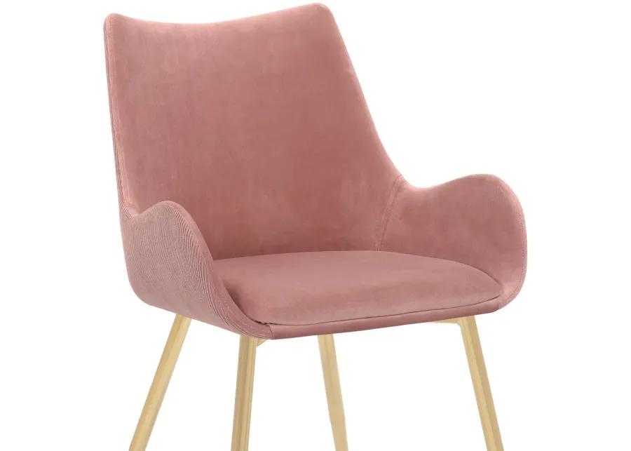 Avery Pink Dining Room Chair