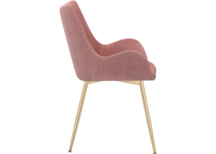 Avery Pink Dining Room Chair