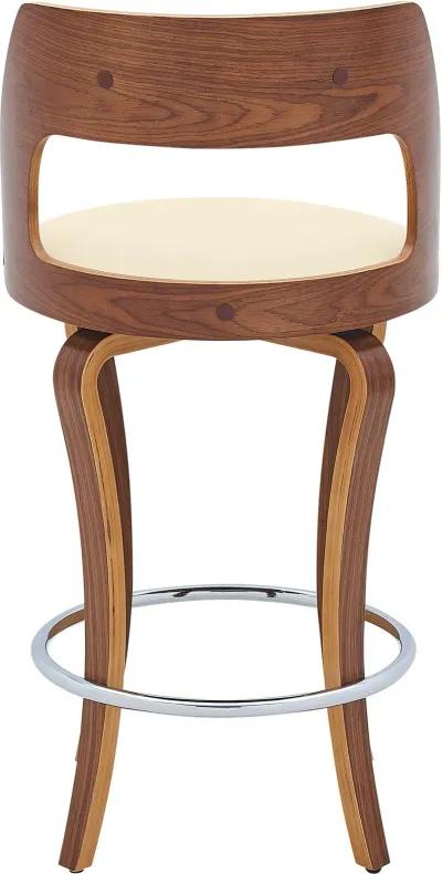 Grady Cream Swivel Counter Height Stool