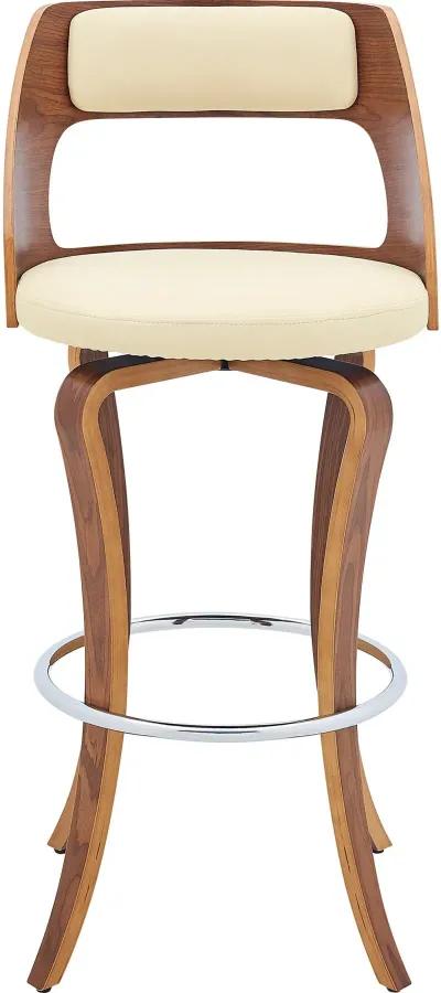 Grady Cream Swivel Counter Height Stool