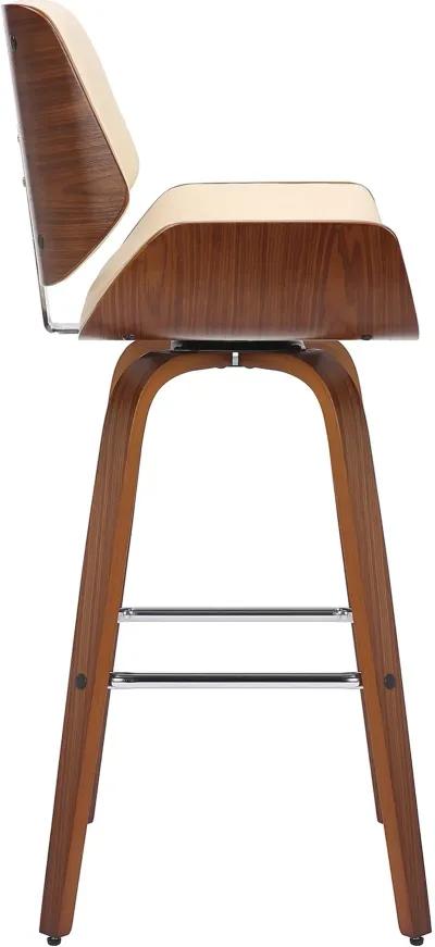 Tyler Cream Swivel Counter Height Stool