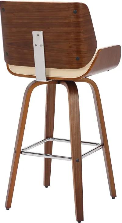 Tyler Cream Swivel Counter Height Stool