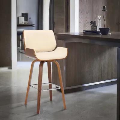 Tyler Cream Swivel Counter Height Stool