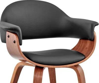 Adalyn Black and Walnut Dining Room Chair