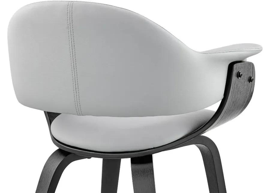 Adalyn Gray and Black Dining Room Chair