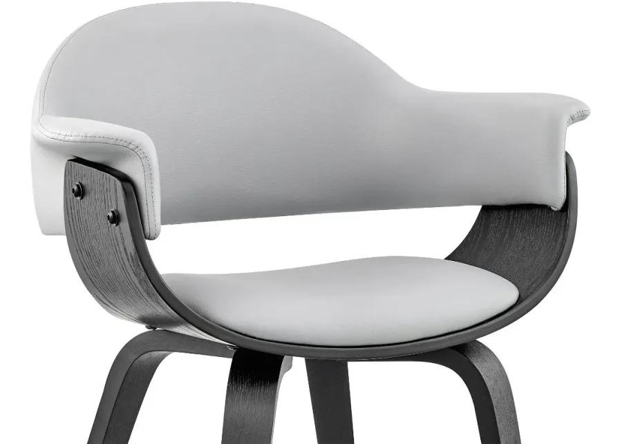 Adalyn Gray and Black Dining Room Chair