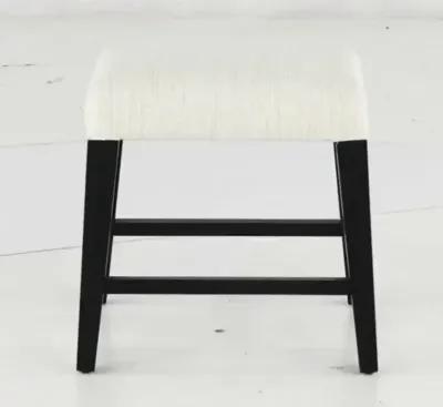 Callahan Domino Black and Cream Stool