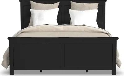 Oak Park Black King Bed