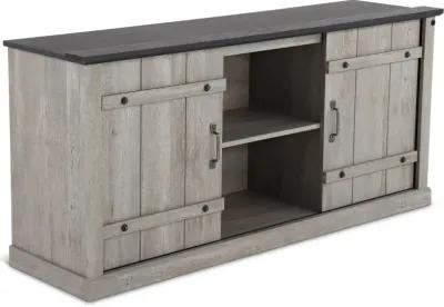 Farmhouse Gray 62" TV Stand