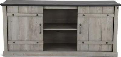 Farmhouse Gray 62" TV Stand