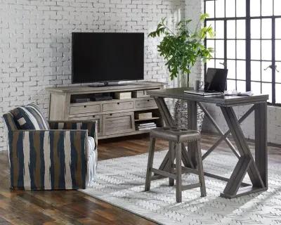 Fiji Gray Counter Height Table with Flip Top