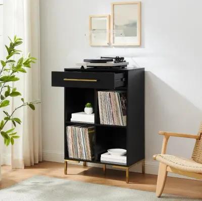 Juno Black Storage Cube Bookcase