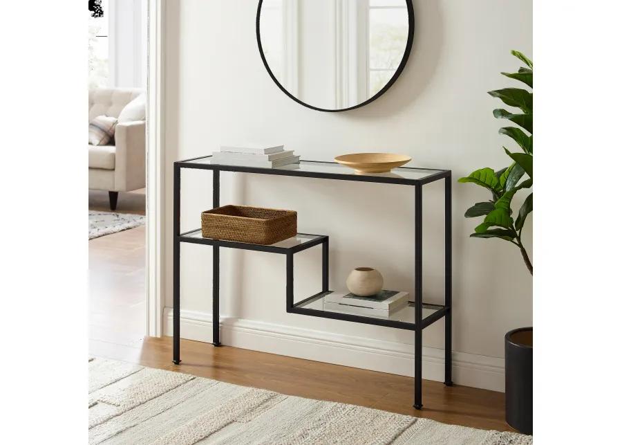 Sloane Black Metal Console Table