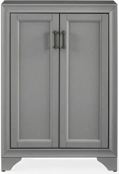 Tara Gray Accent Cabinet