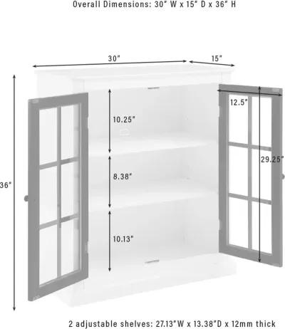 Cecily White Stackable Storage Pantry