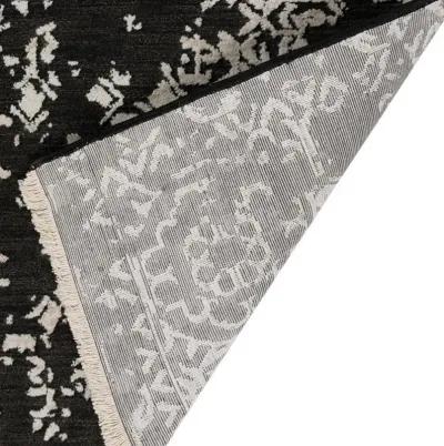 Antalya 5 x 8 Midnight Black Area Rug